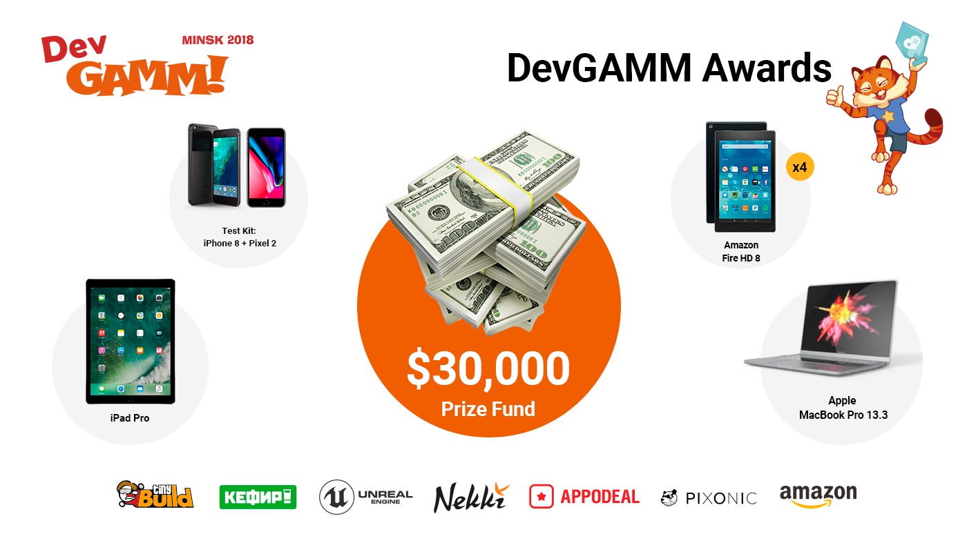 Объявлены номинанты DevGAMM Awards в Минске