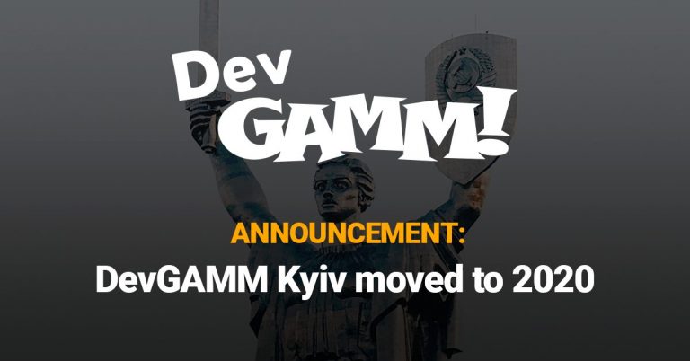 DevGAMM in Kyiv is rescheduled for 2020