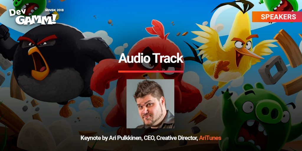 Read more about the article Angry Birds composer’s keynote at Audio Track