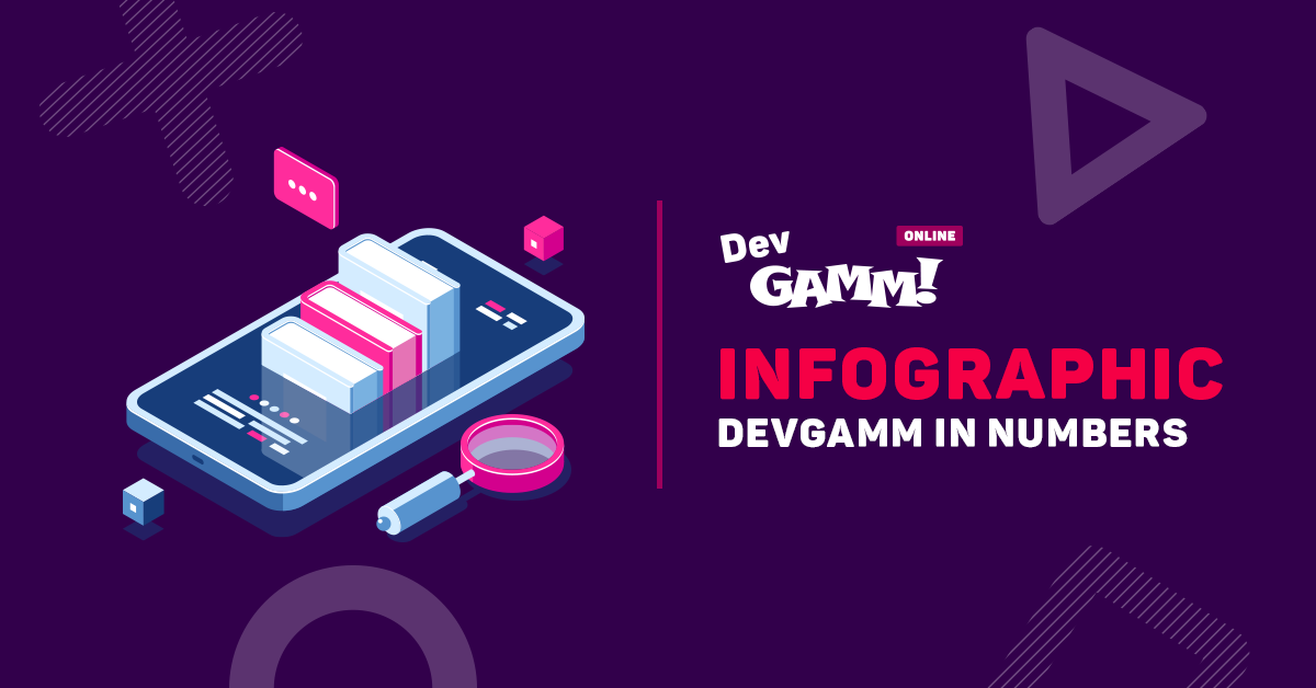 Инфографика — DevGAMM в цифрах